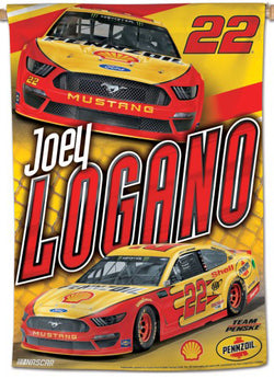 Joey Logano NASCAR Pennzoil #22 Premium Collector's WALL BANNER - Wincraft Inc.