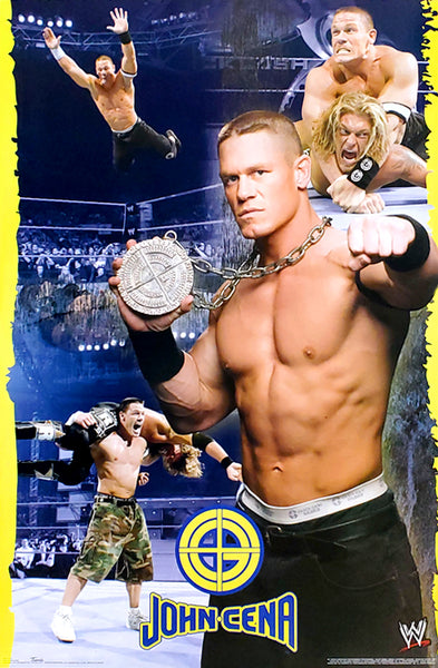 John Cena "Chain Gang Soldier" WWE Wrestling Poster - Trends International 2007