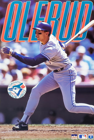 John Olerud Action Toronto Blue Jays Poster - Starline 1994 – Sports  Poster Warehouse