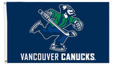 Vancouver Canucks "Johnny Canuck" NHL Hockey 3'x5' Official Team Banner FLAG - The Sports Vault