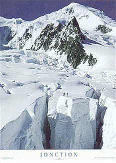 "Jonction" (Climbing the Bossons Glacier) - Pecheur 1999
