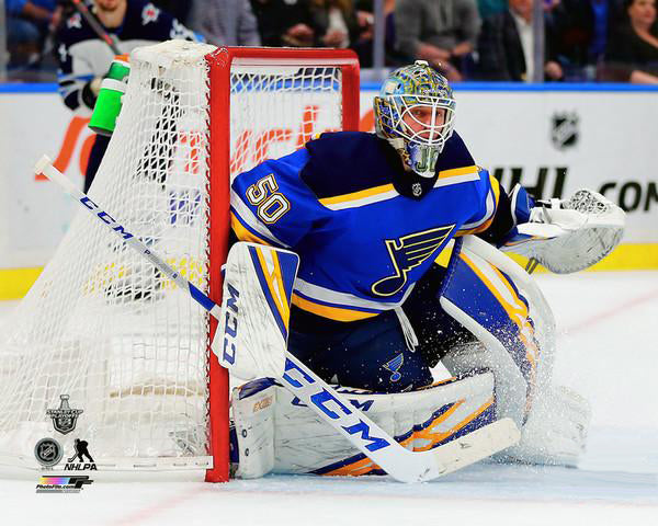 Alex Pietrangelo of the St. Louis Blues poses for his official