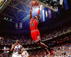Michael Jordan "Finals Slam" (1997) Chicago Bulls Premium Poster Print - Photofile Inc. - LAST ONE