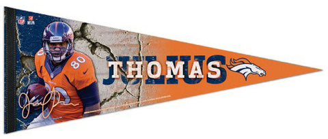 Julius Thomas "Signature Series" Denver Broncos Premium Felt Collector's Pennant - Wincraft