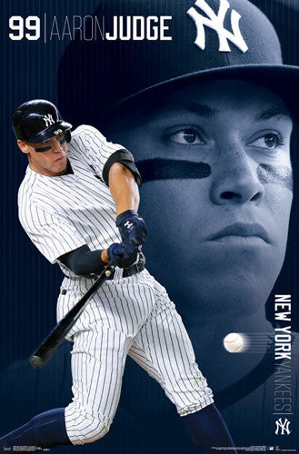 Aaron Judge "Gone Deep" New York Yankees MLB Action Poster - Trends 2017