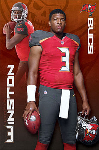 Jameis Winston "Superstar" Tampa Bay Bucs Official NFL Football Poster - Trends International