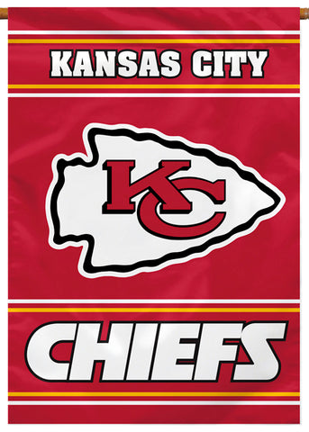 Kansas City Chiefs Official NFL Football Team Premium Banner Flag - BSI Products