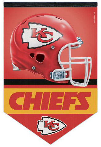 Kansas City Chiefs NFL Football Premium Felt WALL BANNER - Wincraft Inc.