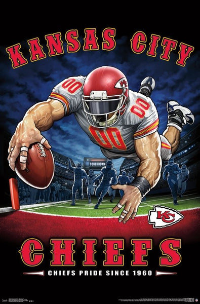 Patrick Mahomes Gunslinger Kansas City Chiefs Official NFL Football Wall  Poster - Trends International