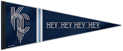Kansas City Royals "Hey Hey Hey Hey" Official MLB City Connect Style Premium Felt Pennant - Wincraft Inc.