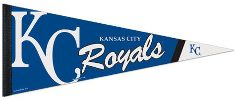 Kansas City Royals Official MLB Baseball Logo-Style Premium Felt Pennant - Wincraft