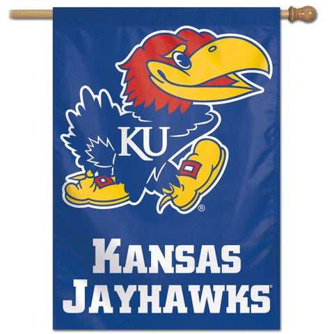 Kansas Jayhawks Official NCAA Premium 28x40 Wall Banner - Wincraft Inc.