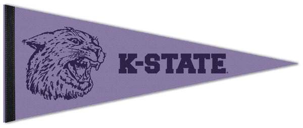 Kansas State Wildcats NCAA Wabash Collection Lavender-Style Premium Felt Collector's Pennant - Wincraft Inc.