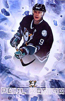 Paul Kariya "Blast" Anaheim Mighty Ducks Poster - Starline 2001