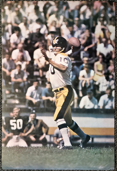 Kent Nix "SI Classic" Pittsburgh Steelers NFL Action Poster - Renselaar 1969 (#13N10)