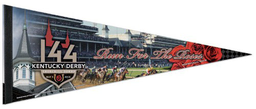 The 144th Kentucky Derby (2018) Official Premium Felt Commemorative Pennant - Wincraft