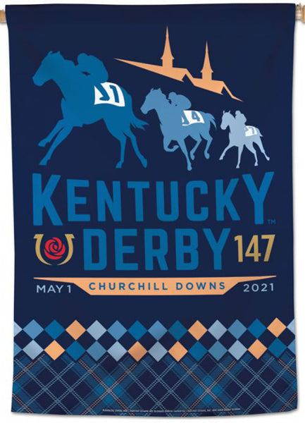 The 147th Kentucky Derby (2021) Official Premium 28x40 Collectors Wall Banner - Wincraft Inc.