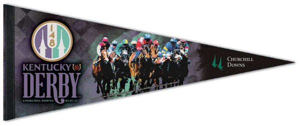 The 148th Kentucky Derby (2022) Official Premium Felt Collector's Pennant - Wincraft Inc.