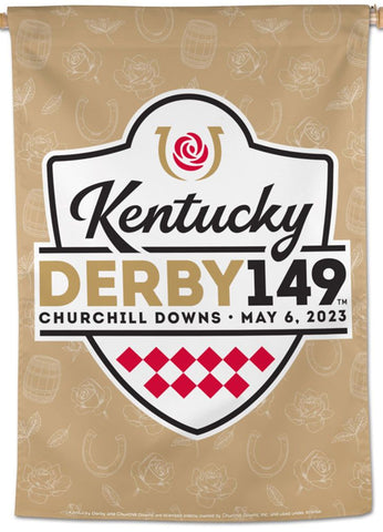 The 149th Kentucky Derby (2023) Official Premium 28x40 Collectors Wall Banner - Wincraft Inc.
