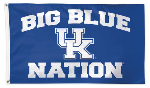 University of Kentucky Wildcats "Big Blue Nation" Official NCAA Deluxe 3'x5' Team Flag - Wincraft
