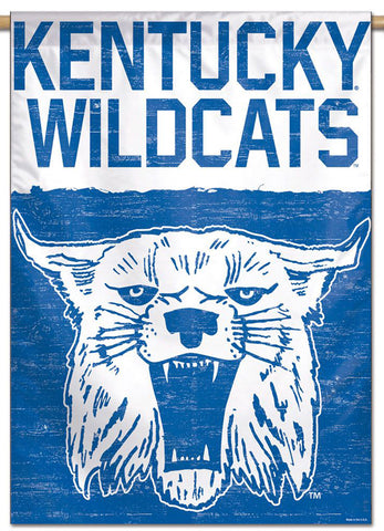 Kentucky Wildcats Retro-1950s-Style College Vault Collection NCAA Premium 28x40 Wall Banner - Wincraft Inc.