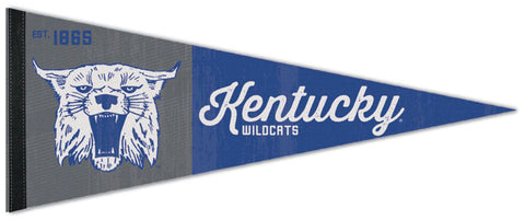 Kentucky Wildcats NCAA College Vault 1950s-Style Premium Felt Collector's Pennant - Wincraft Inc.