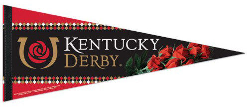 The Kentucky Derby Run For The Roses Official Premium Felt Commemorative Pennant - Wincraft