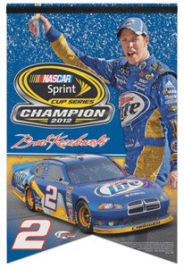 Brad Keselowski "Celebration" 2012 NASCAR Sprint Cup Champ Commemorative Banner