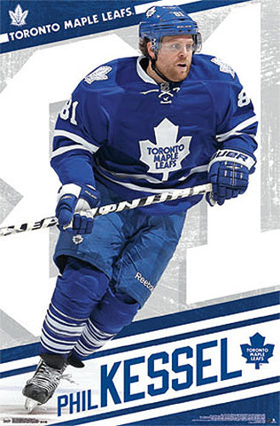 Phil Kessel "81 Action" Toronto Maple Leafs NHL Hockey Action Poster - Costacos 2014