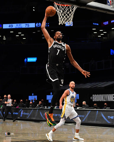 Kevin Durant "Brooklyn Slam" Brooklyn Nets Premium 16x20 NBA Basketball Poster Print- Highland Mint