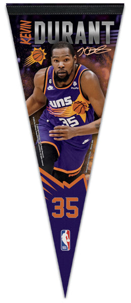 Kevin Durant Phoenix Suns Signature Series Premium Felt Collector's PENNANT - Wincraft 2023