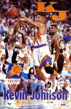 Jason Kidd and Kevin Johnson Rise Above Phoenix Suns Poster - Costac –  Sports Poster Warehouse