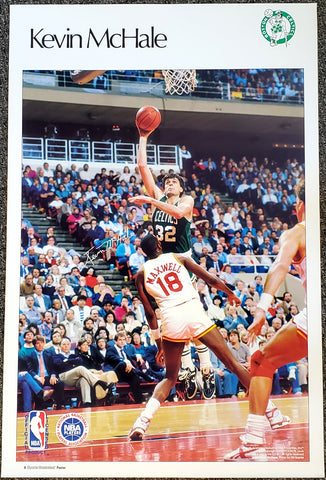 Kevin McHale "Superstar" Boston Celtics Vintage Original Poster - Sports Illustrated by Marketcom 1987