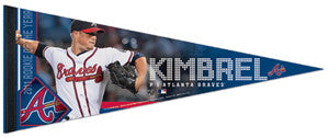 Graig Kimbrel "Braves Action/ROY" Premium Felt Collector's Pennant - Wincraft
