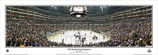 LA Kings "Game 6 Action" 2012 Stanley Cup Panoramic Poster Print - Everlasting