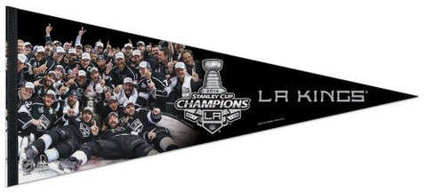 L.A. Kings 2014 Stanley Cup "Celebration on Ice" Extra-Large Premium Felt Pennant