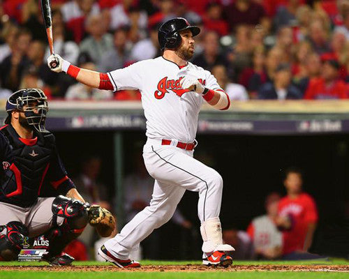 CLEVELAND INDIANS JASON KIPNIS SIGNED MAJESTIC NICKNAME