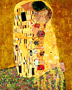 Der Kuss (The Kiss) by Gustav Klimt 16x20 Art Print - Eurographics