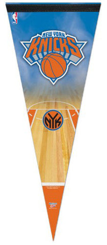 New York Knicks Dual-Logo Premium NBA Felt Pennant - Wincraft Inc.