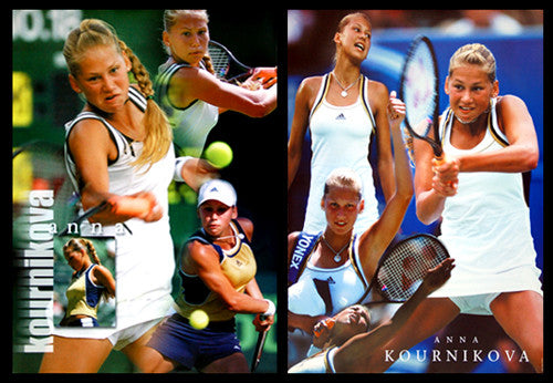 Anna Kournikova "Prime Action" Tennis 2-Poster Combo (2000)
