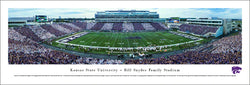 Kansas State Wildcats Football "Stripe-Out" Snyder Stadium Gameday Panoramic Poster - Blakeway Worldwide