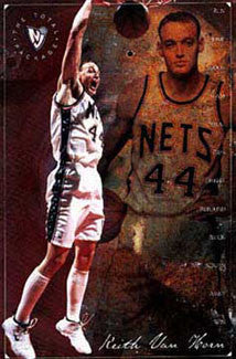 Derrick Coleman PowerSlam New Jersey Nets Poster - Starline 1993