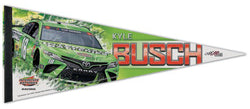 Kyle Busch NASCAR #18 Interstate Batteries Toyota Premium Felt Commemorative Felt Pennant - Wincraft Inc.