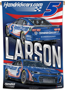 Kyle Larson NASCAR Hendrick Cars #5 (2022) Premium 28x40 WALL BANNER - Wincraft Inc.