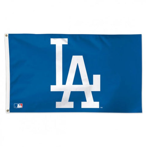 Los Angeles Dodgers Official MLB Baseball 3'x5' Deluxe-Edition Team Flag - Wincraft Inc.