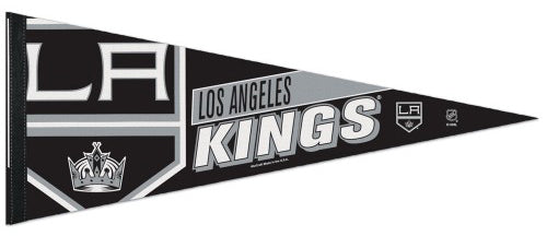 WinCraft Los Angeles Kings 12 x 30 Mascot Premium Pennant