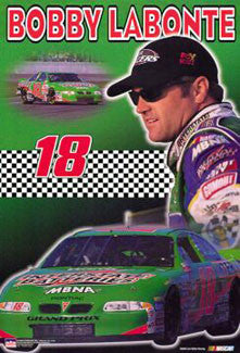 Bobby Labonte "Superstar" NASCAR Poster - Starline 2000