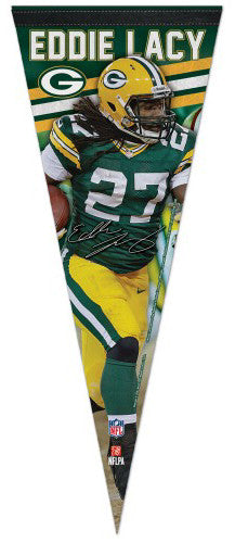 Eddie Lacy "Signature Series" Green Bay Packers Premium NFL Felt Pennant - Wincraft Inc.