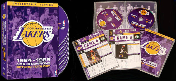 DVD SET: 1985 NBA Finals Lakers vs. Celtics Complete Series (7-Disc Set)