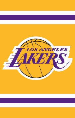 LA Lakers Premium NBA Applique Banner Flag - Party Animal